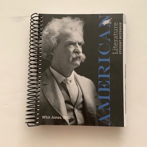 Apologia American literature by Whit Jones student notebook